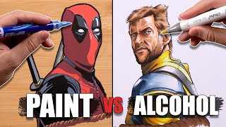 Paint markers vs Alcohol Markers  Which is WORTH IT [upl. by Plotkin88]