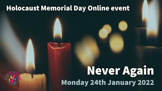 Holocaust Memorial Day 2022  Never Again [upl. by Ahsirahc]