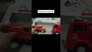 Bombeiros em ação 🧑‍🚒 [upl. by Mickelson]