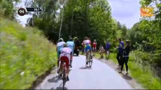 MORTIROLO 2015KruijswijkContadorLandaAPRICAGiro de Italia HD [upl. by Inittirb]