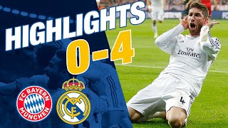 GOALS AND HIGHLIGHTS  Bayern 04 Real Madrid  Champions League [upl. by Peddada]