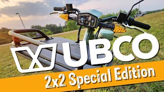 UBCO 2x2 Special Edition EMotorcycle Quick Look [upl. by Lili406]