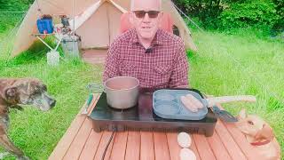 Vango sizzle double 800w induction hob test [upl. by Lasonde621]