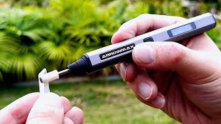 Arrowmax SGS Smart Electric Engraving amp Polishing Pen Unboxing by Viktor Wlick [upl. by Krid]