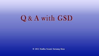 Q amp A with GSD 097 EngHinPunj [upl. by Silbahc]