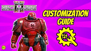 Space Marine 2 Customization Guide  Change Chapter Helm amp More [upl. by Arhaz]