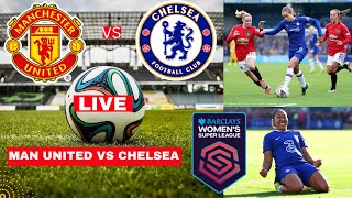 Manchester United vs Chelsea Women Live Stream Super League WSL Football Match Score Highlights Vivo [upl. by Paderna746]