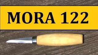 Mora 122 Wood Carving Knife Review [upl. by Avik]