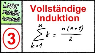 Vollständige Induktion  Aufgabe 3  kleiner Gauß  Summen [upl. by Ulyram]