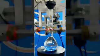 Volumetric flask automatic calibration process  volumetric calibration flask [upl. by Aruasor]