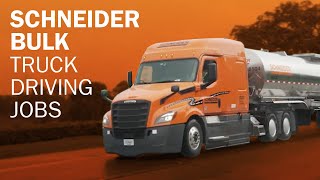 Schneider Tanker truck driving jobs [upl. by Avraham]