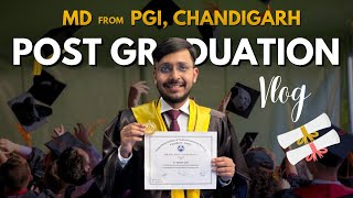 I got MD Radiology degree from PGI Chandigarh Gold medal in Radiology  mini vlog [upl. by Cirderf]