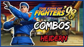 Combos Heidern Kof 98 [upl. by Abehs]