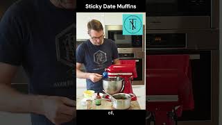 Sweet Sticky Date Muffins with Caramel Sauce dairyfree vegan [upl. by Lotus]