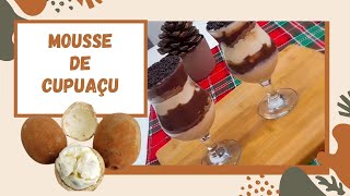 A MELHOR E MAIS FÁCIL MOUSSE DE CUPUAÇU QUE VOCÊ JÁ VIU 😍 Receitasfood [upl. by Hafeetal]