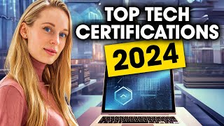 What Are the TOP Tech Certifications for 2024 And How Much Do They Pay [upl. by Adnohral23]