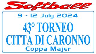 Czech Rep  China 43° Torneo Città di Caronno  10 July 2024 [upl. by Kciderf]