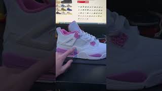 Jordan 4 from DHgate DHgateUnboxing jordan4 sneakerculture [upl. by Atteirneh]