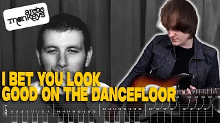 I Bet You Look Good On The Dancefloor Guitar TAB Lesson  Arctic Monkeys [upl. by Odilo]