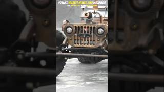 Sickest Willys Jeep Ever Built jeep jeepwillys jeeplife jeeplifestyle jeepwrangler [upl. by Rodrich]