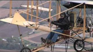 1911 Coolbaugh Curtiss Pusher in flight [upl. by Hamon662]