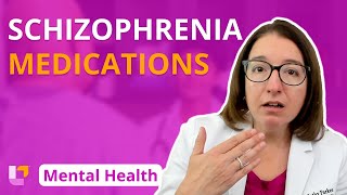 Medications for Schizophrenia Therapies  Psychiatric Mental Health  LevelUpRN [upl. by Gillie]