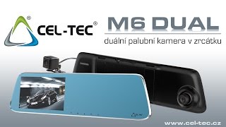 Duální kamera do auta CELTEC M6 DUAL [upl. by Dabney]