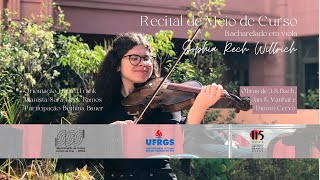 BACH VANHAL CERVO Sophia Rech Willrich viola [upl. by Lecroy]