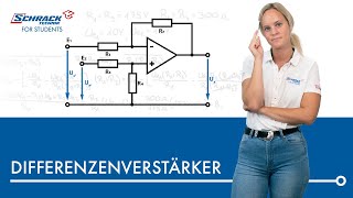 Differenzverstärker – Berechnung der Ausgangsspannung [upl. by Ozzy395]