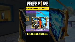 OB47 Update Free Fire New Koda Character Ability 🤔  New Koda Character Ability Test [upl. by Enawd]