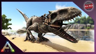 INDOMINUS REX TAMING GETTING OUR REVENGE  RAGNAROK  ARK SURVIVAL EVOLVED [upl. by Heinrik106]