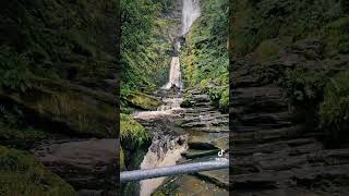 Pistyll Rhaeadr nationalparks Waterfall [upl. by Branham]