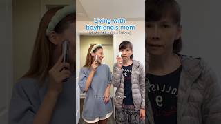 What its like living with my boyfriends mom 💀🤯 dayinmylife motherinlaw funnyshorts [upl. by Ayokahs]