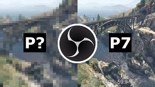 OBS 7 New NVENC Presets Quality Comparison BONUS with x264 comparison [upl. by Andrel]