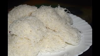 Idiyappam Recipe in Malayalam  How to make Kerala Soft Idiyappam  Noolappam  Noolputtu [upl. by Mehalek832]