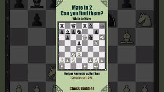 matein2 Nr 4  Holger Namyslo vs Ralf Lau Dresden op 1996 chesspuzzleseries [upl. by Aitetel80]