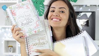 Planner 2018 Processo de montagem e Planner monocromático [upl. by Ssitruc]