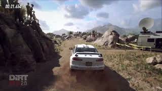 Dirt Rally 2 0 4K 60FPS Evo X Argentina Camino de acantilados y rocas Dry [upl. by Soilisav]