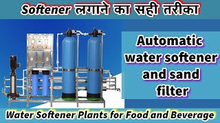 water softener for home installation  water softener regeneration rins kaise hota hai full video [upl. by Lexis]