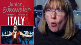 Junior Eurovision 2021  Elisabetta Lizza Specchio Mirror On The Wall ItalyVocal Coach Reaction [upl. by Oidacra]