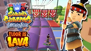 NEW NO FLOOR CHALLENGE IN FANTASY FEST 2023 WITH HOU  SUBWAY SURFERS UNDERWATER 2024 [upl. by Jaquenette62]