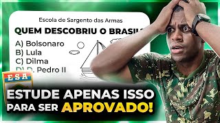 Top 5 ASSUNTOS DE HISTÓRIA que mais caem na ESA [upl. by Enattirb]