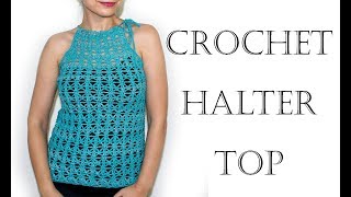 Crochet Halter Top [upl. by Creight]