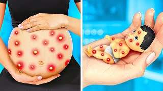 🤰Extreme MAKEOVER for Pregnant ✨ Incredible Transformation With Gadgets and Hacks by 123 GO [upl. by Etnoed]