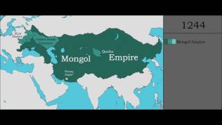 The History of the Mongols  Every Year [upl. by Aivital]