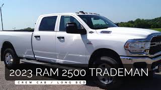 2023 RAM 2500 Tradesman  Crew Cab Long Box  566984 [upl. by Judenberg]