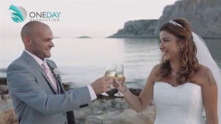 Ionian Wedding at Lindos Beach Rhodes [upl. by Anemij277]