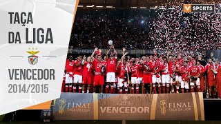 Benfica Vencedor da Taça da Liga 20142015 [upl. by Berny555]