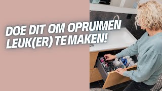 Doe dit om opruimen leuker te maken [upl. by Afesoj939]