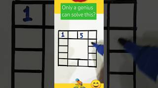 Only a genius can solve this🍎shortvideo maths puzzle [upl. by Koah]